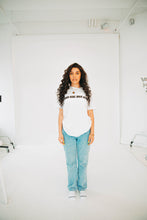 Load image into Gallery viewer, &quot;HEELS OUT&quot; WHITE TEE
