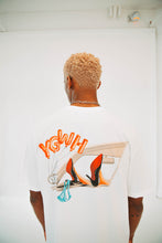 Load image into Gallery viewer, &quot;HEELS OUT&quot; WHITE TEE
